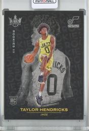 2023-24 Panini Court Kings Basketball  Taylor Hendricks Base/Rookies III/RC/#140