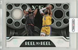 2022-23 PANINI NOIR BASKETBALL LeBron James REEL TO REEL 19/99