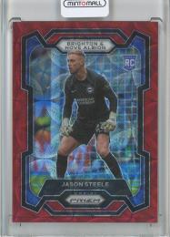 2023-24 PANINI PRIZM PREMIER LEAGUE SOCCER  Jason Steele Choice Red Prizms 45442