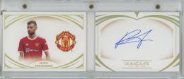 2021 Panini Immaculate Collection Soccer  Bruno Fernandes Autographed Booklets Premier League 70/99