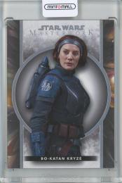 2022 Topps Star Wars Masterwork  Bo-Katan Kryze Base/#1