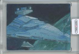 2022 Topps Star Wars Masterwork  Artist by Dove McHargue Sketch Card(1of1) 1/1