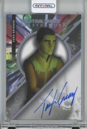 2022 Topps Star Wars Masterwork  Taylor Gray as Ezra Bridger Autographs