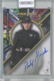 2022 Topps Star Wars Masterwork  Philip Alexander as Fifth Brother Autographs/Canvas Parallels 14/25