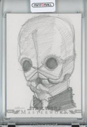 2022 Topps Star Wars Masterwork  Artist by Jessica Hickman Sketch Card(1of1) 1/1