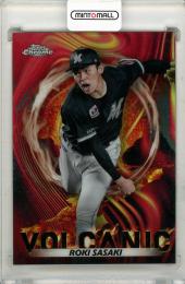 Topps Chrome 2023 NPB	佐々木朗希	Volcanic