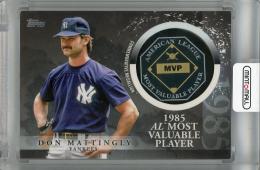 2023 Topps Update Series New York Yankees Don Mattingly  MVP Medallion #MVP-DMA