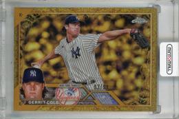 2023 Topps Gilded Collection New York Yankees Gerrit Cole Base #97 93/99