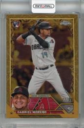 2023 Topps Gilded Collection Arizona Diamondbacks Gabriel Moreno Base #79 RC(ROOKIE YEAR!) 77/99