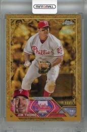 2023 Topps Gilded Collection Philadelphia Phillies Jim Thome Wave Gold Etch #88 (パラレル版) 61/75
