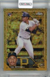 2023 Topps Gilded Collection Pittsburgh Pirates Cal Mitchell Mini-Diamond Gold Etch #148 (パラレル版) RC(ROOKIE YEAR!)(1stナンバー!) 01/50