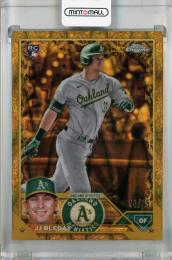 2023 Topps Gilded Collection Oakland Athletics JJ Bleday RayWave Gold Etch #113 (パラレル版) RC(ROOKIE YEAR!) 14/25