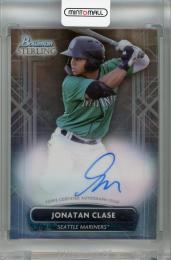 2022 Bowman Sterling Seattle Mariners Jonatan Clase Prospect Autographs #PA-JCE