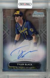 2022 Bowman Sterling Milwaukee Brewers Tyler Black Prospect Autographs #PA-TB