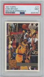 1997-98 TOPPS Minted in Springfield #171 / KOBE BRYANT(Los Angeles Lakers) [PSA9/ MINT]