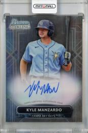 2022 Bowman Sterling Tampa Bay Rays Kyle Manzardo Prospect Autographs #PA-KMA