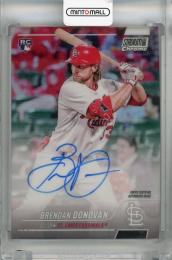 2022 Topps Stadium Club Chrome St. Louis Cardinals Brendan Donovan Base Autographs #SCCUA-BDO RC(ROOKIE YEAR!)