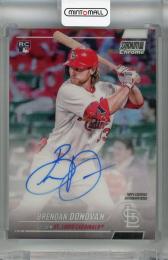 2022 Topps Stadium Club Chrome St. Louis Cardinals Brendan Donovan Base Autographs #SCCUA-BDO RC(ROOKIE YEAR!)