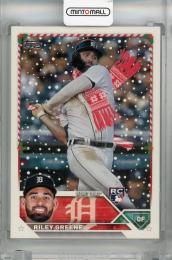 2023 Topps Holiday Detroit Tigers Riley Greene Short Print Variations #H70 RC(ROOKIE YEAR!)(バリエーション)