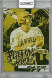 2022 Topps Fire Los Angeles Angels Shohei Ohtani Flippin' Out Gold Minted #FO-7(パラレル版)