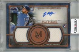 2019 Topps Museum Collection Kansas City Royals Ryan O'Hearn Single-Player Signature Swatches Dual Relic Autographs Copper #SSDA-RO (パラレル版) RC(ROOKIE YEAR!) 39/50