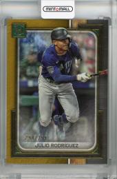 2023 Topps Museum Collection Seattle Mariners Julio Rodriguez Gold #62(パラレル版) 294/299