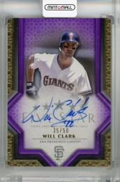 2023 Topps Five Star San Francisco Giants Will Clark Autographs Purple #FSA-WC(パラレル版) 35/50