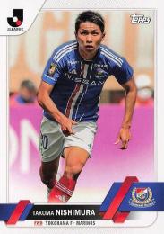 2023 Topps Jリーグ フラッグシップ #172 西村拓真(横浜FM) レギュラーカード