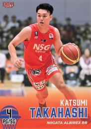 2023-24 BBM×B.LEAGUE FAST BREAK 1st Half #079 高橋克実(新潟) レギュラーカード