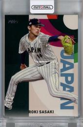 2023 Topps Japan Edition  Roki Sasaki WBC Japanese National Team #WBC13