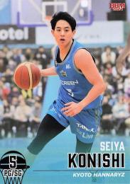 2023-24 BBM×B.LEAGUE FAST BREAK 2nd Half #138 小西聖也(京都) レギュラーカード