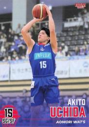 2023-24 BBM×B.LEAGUE FAST BREAK 2nd Half #159 内田旦人(青森) レギュラーカード