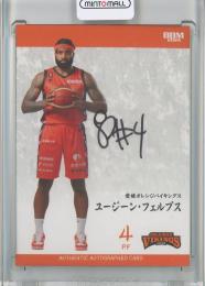 BBM × B.LEAGUE TRADING CARDS 2023-24 SEASON FAST BREAK 1st Half  ユージーン・フェルプス 直筆サインカード/プロフィール版 10/20