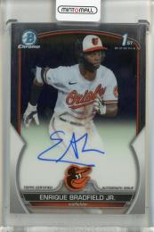 2023 Bowman Draft Baltimore Orioles Enrique Bradfield Jr. Chrome Autographs