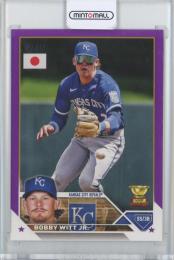 2023 Topps Baseball Japan Edition Base Bobby Witt Jr. 30/50