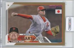 2023 Topps Baseball Japan Edition Base Logan Webb 23/25