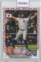 2023 Topps Baseball Japan Edition Base Giancarlo Stanton 71/99