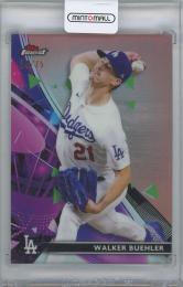 2021 TOPPS Finest Rose Gold Refractors #91 / WALKER BUEHLER(Los Angeles Dodgers) 【34/75】