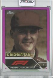 2023 Topps Chrome Formula 1 Racing  Michael Schumacher Base/F1 LEGENDS/Pink/#199 36/75