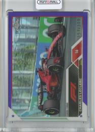 2023 Topps Chrome Formula 1 Racing  Charles Leclerc Base/F1 DRIVERS/Puple/#8 157/399