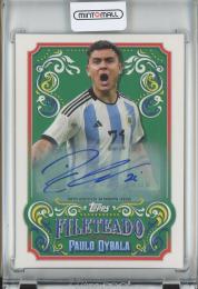 2023 Topps Argentina Fileteado  Paulo Dybala Fileteado Autographs