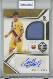 2019-20 Panini Chronicle Soccer  Luis Suarez Limited Jersey Autographs 03/50