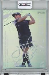 2023 EPOCH JLPGA OFFICIAL TRADING CARDS TOP PLAYERS  吉田弓美子 デコモリシグネチャーカード/プラチナパラレル 3/5