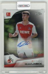 2022-23 TOPPS Chrome Bundesliga Autograph Prizm Refractor 1. FC Koln Dejan Ljubicic 114/165