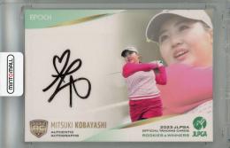 EPOCH 2023 JLPGA OFFICIAL TRADING CARDS ROOKIES & WINNERS  小林光希 直筆サインカード(RC) 093/137