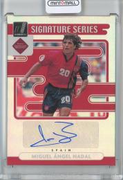 2021-22 Donruss Soccer Road to Qatar  Miguel Angel Nadal Signature Series