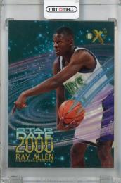 1996-97 SkyBox E-X2000 Milwaukee Bucks Ray Allen STAR DATE 2000 #2