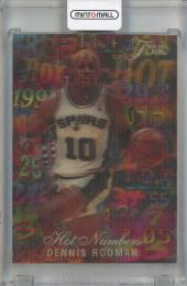 1995-96 Flair San Antonio Spurs Dennis Rodman Hot Numbers #13