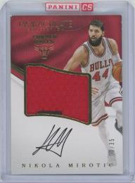 2016-17 PANINI Immaculate Collection Premium Patch Autographs / NIKOLA MIROTIC(Chicago Bulls) 【01/35】