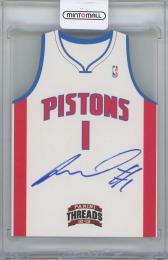 2012-13 PANINI Threads Rookie Team Threads Autographs / ANDRE DRUMMOND(Detroit Pistons)